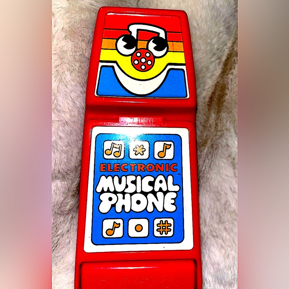 80s electronic musical phone